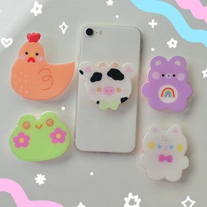 cute phone griptok-cute phone holder,kawaii phone holder,pretty phone holder,cute griptok,kawaii phone,phone holder,phone accessory,frog