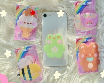 cute phone griptok-cute phone holder,kawaii phone holder,pretty phone holder,cute griptok,kawaii phone,phone holder,phone accessory,frog