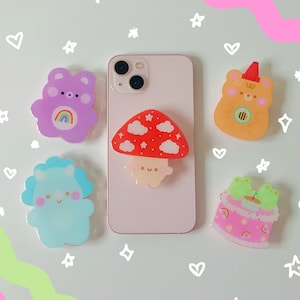 cute phone griptok-cute phone holder,kawaii phone holder,pretty phone holder,cute griptok,kawaii phone,phone holder,phone accessory,frog