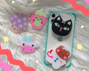 cute phone griptok// cute phone holder,kawaii phone holder,pretty phone holder,cute griptok,kawaii phone,phone holder