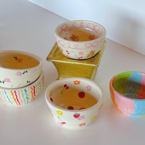 mini bowls handmade ceramic bowl-small handmade bowl-small ceramic bowl-aesthetic bowl-cute snack bowl-cute pottery bowl-cute ceramic bowl