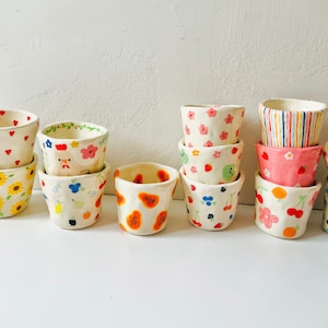 PREORDER:handmade ceramic tumbler-handmade ceramic cup-handmade ceramic mug-handmade cup-handmade tumbler-coffee cup handmade-cup-cute cup