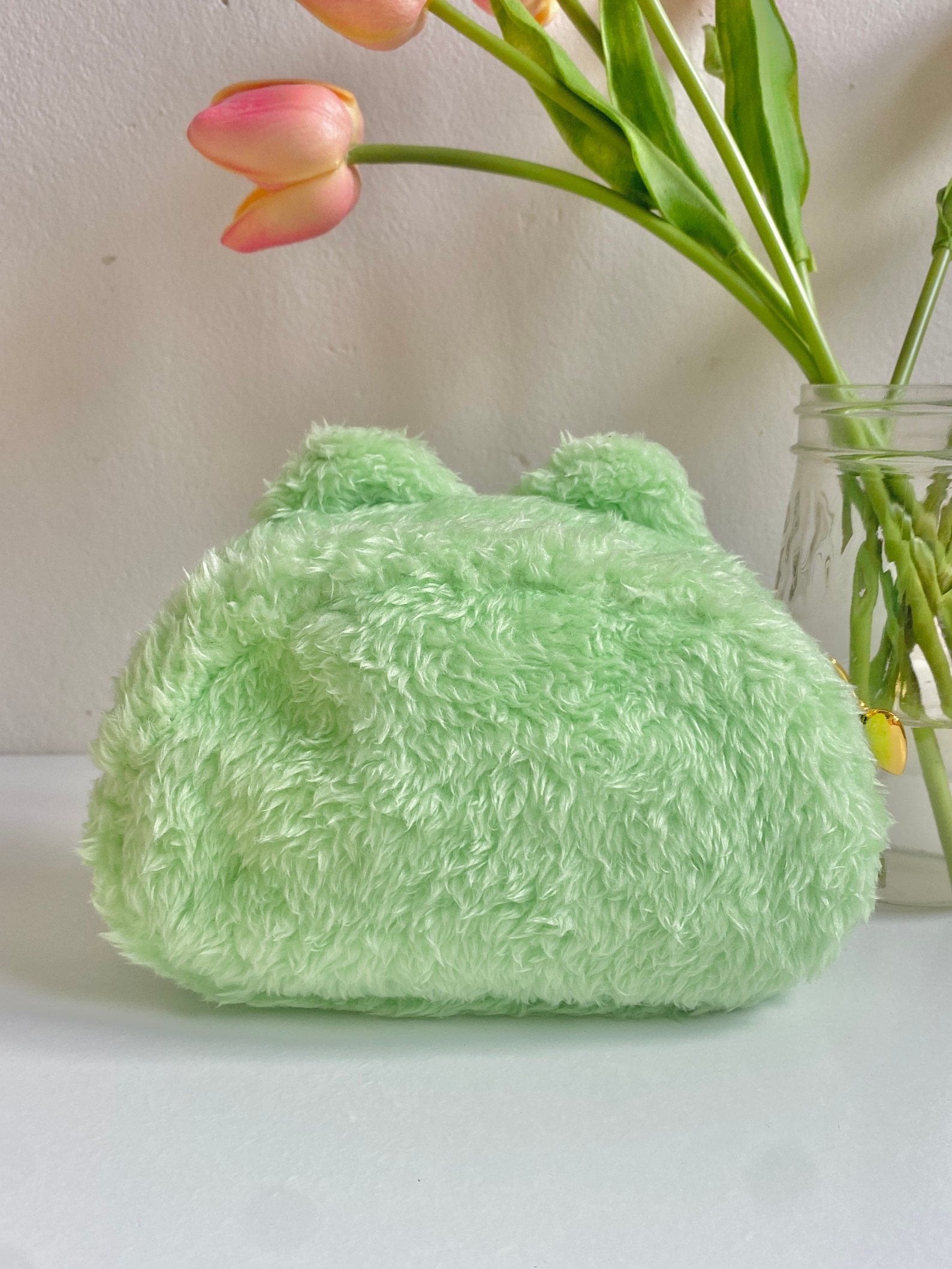 The Froggy Pouchfroggy Bagfrog Bagfrog Pursewomen Plush Etsy