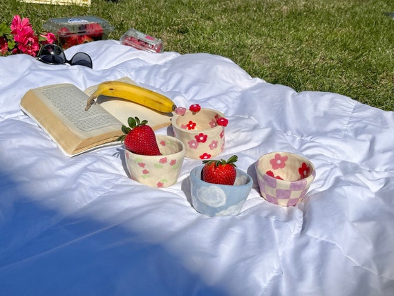 VORBESTELLUNG: Mini-Schalen – handgefertigte Keramikschale, hübsche Schale, handgefertigtes Küchengeschirr, hübsche Müslischale, ästhetische Schale, hübsche Keramikschale, hübsche Keramik