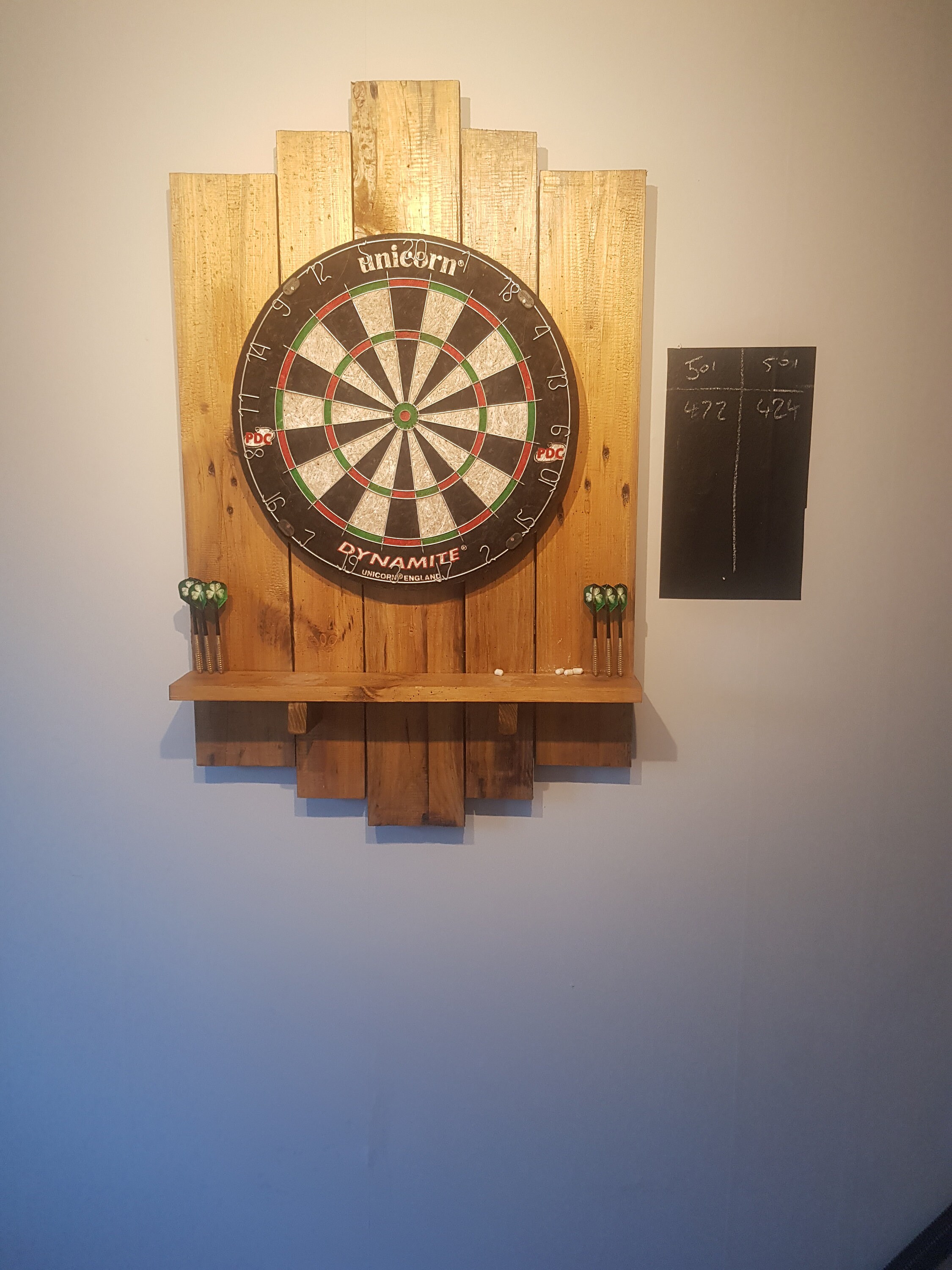 Dart board surrounds Etsy
