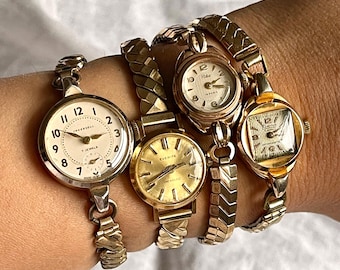 稼働品　SEIKO インパクト　ヴィンテージ　80年代　レディース　腕時計 1980 年代 seiko ヴィンテージ レディース SEIKO セイコー 手巻き式