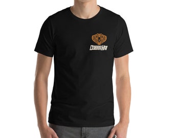 Cobra Kai Shirt - Cobra Kai Gift, Cobra Kai Blue T Shirt, Karate Kid, Cobra Kai Strike First Strike Hard No Mercy Shirt
