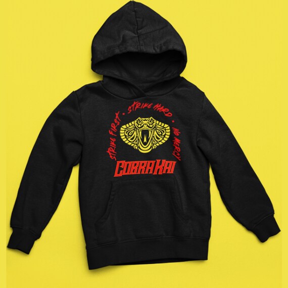 Sweat à capuche Cobra Kai Cadeau Cobra Kai Karaté Kid France
