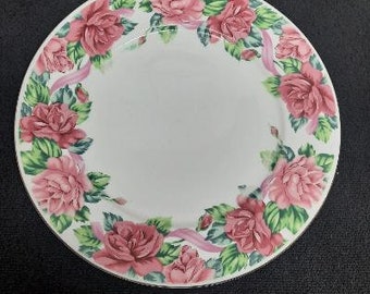 Tabletops Unlimited Fine Porcelain Rose Garden Pattern Dinnerware Pieces Choice Plate Dinner Salad