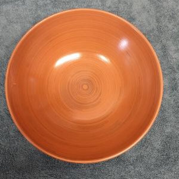 JCPenney Home Studio Avant Brown Pattern Soup Cereal Bowl All Brushed