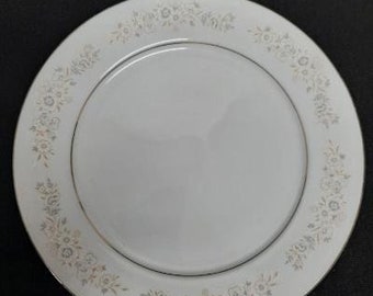 Diamond China Winchester Pattern Round Chop Plate Platter Made in Japan