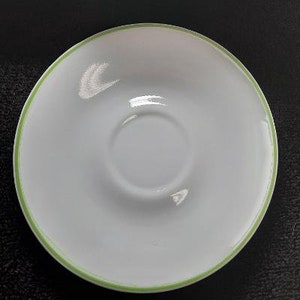 Corelle by Corning Shadow Iris Pattern Coffee Cup Saucer Made in USA