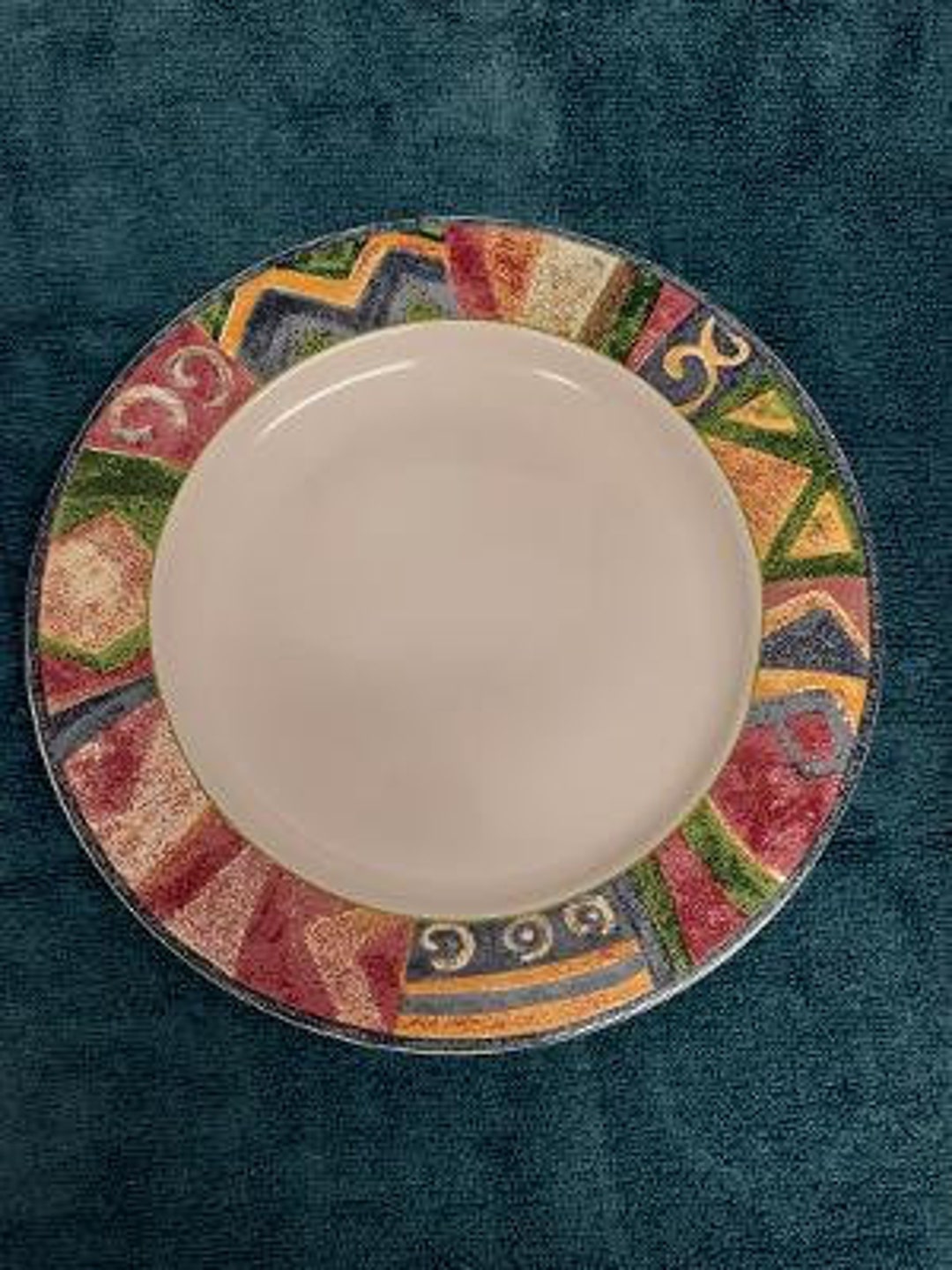 Sakura Genuine Stoneware Malaga Pattern Dinnerware Piece Choice