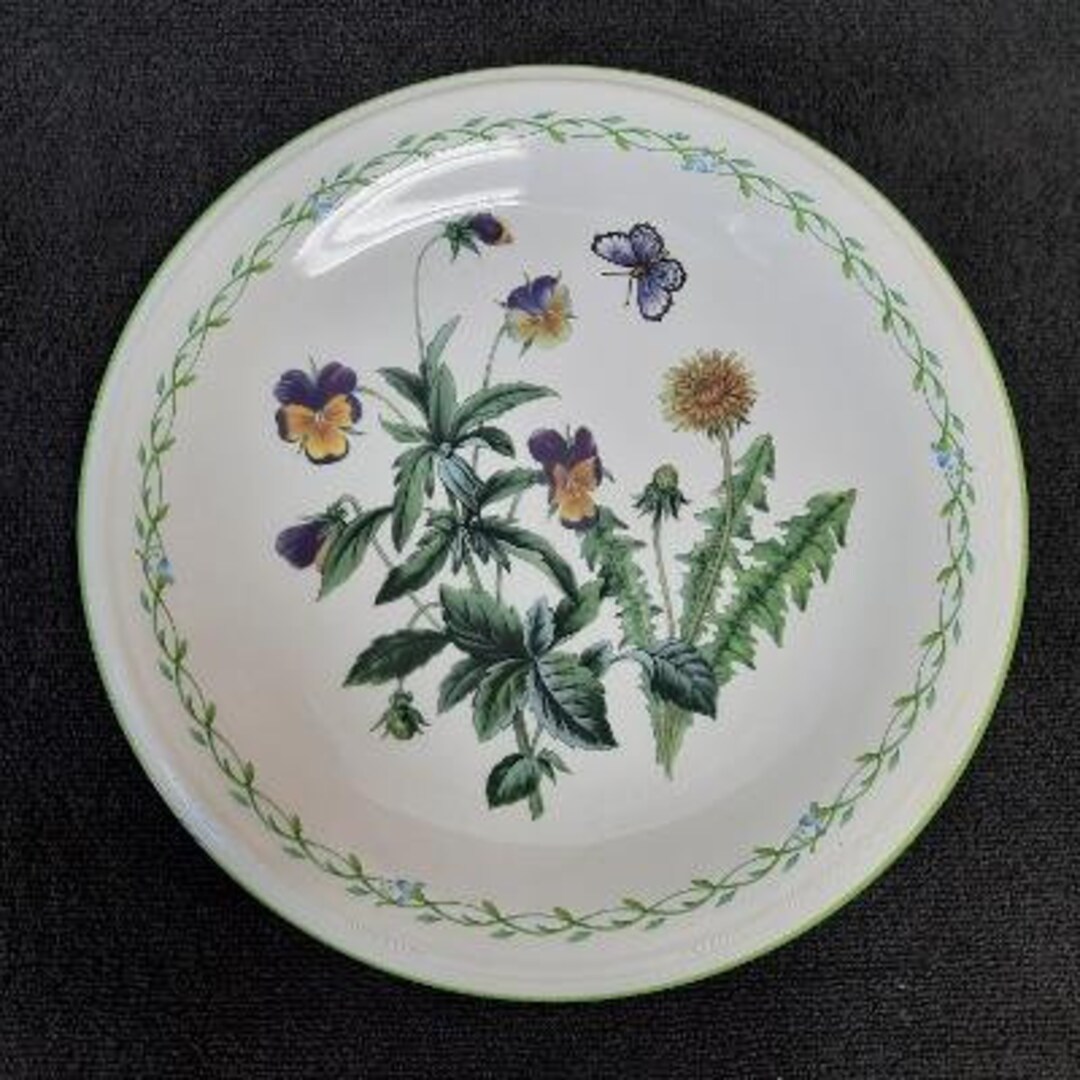 スタジオノバ ガーデンブルーム ディナープレート 4枚セット Studio Nova Stoneware Garden Bloom Pattern Dinner Plate - Etsy