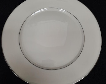 Lenox Cosmopolitan Maywood Pattern Dinnerware Piece Choice Dinner Salad Platinum Trim Made in USA
