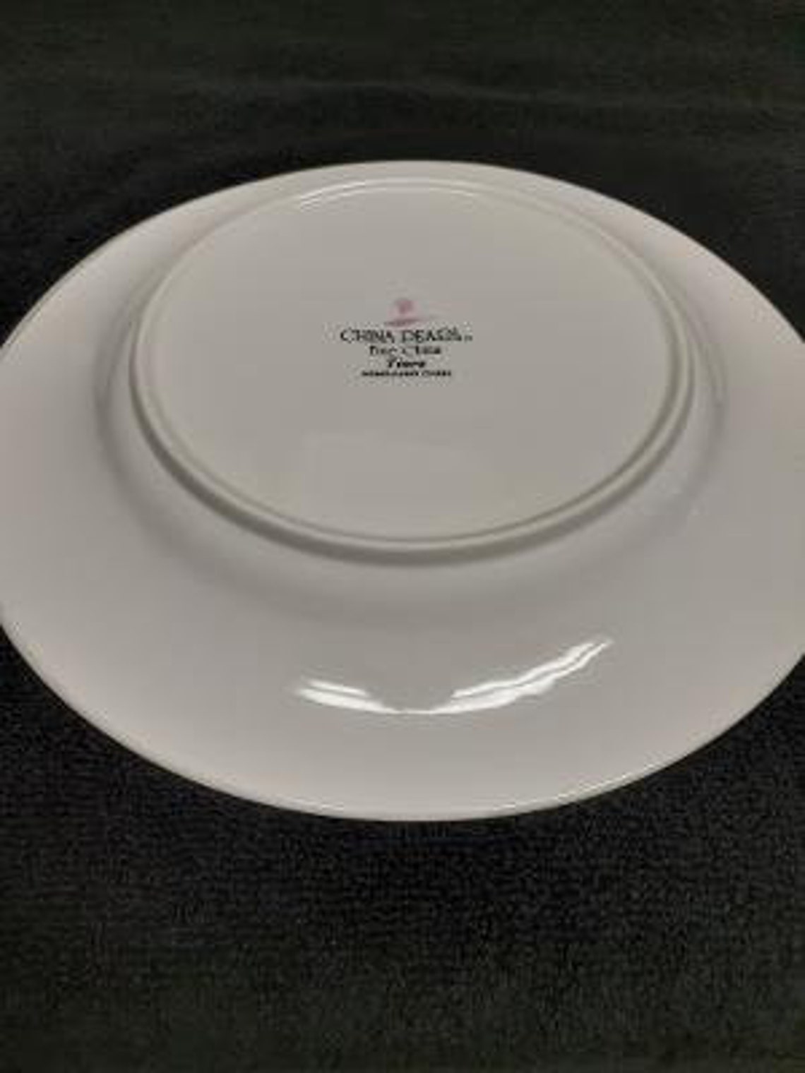 China Pearl Fine China Tiara Pattern Dinner Plate Embossed Etsy