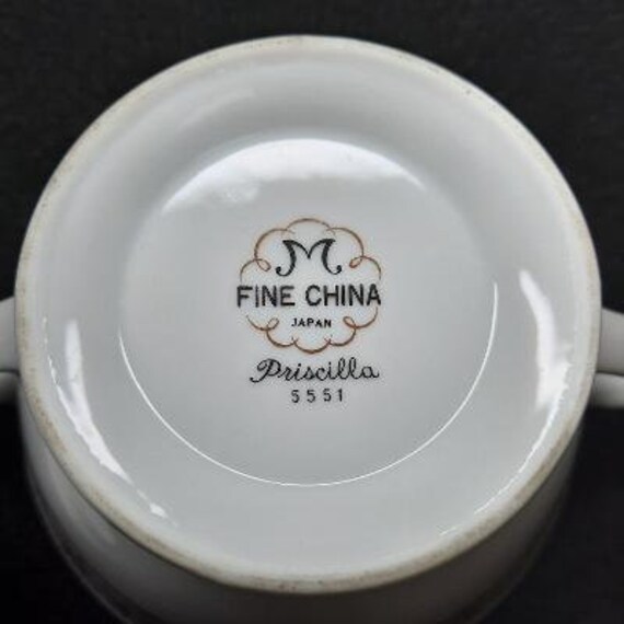 M Fine China Japan Priscilla 5551 Pattern Dinnerware Piece Choice