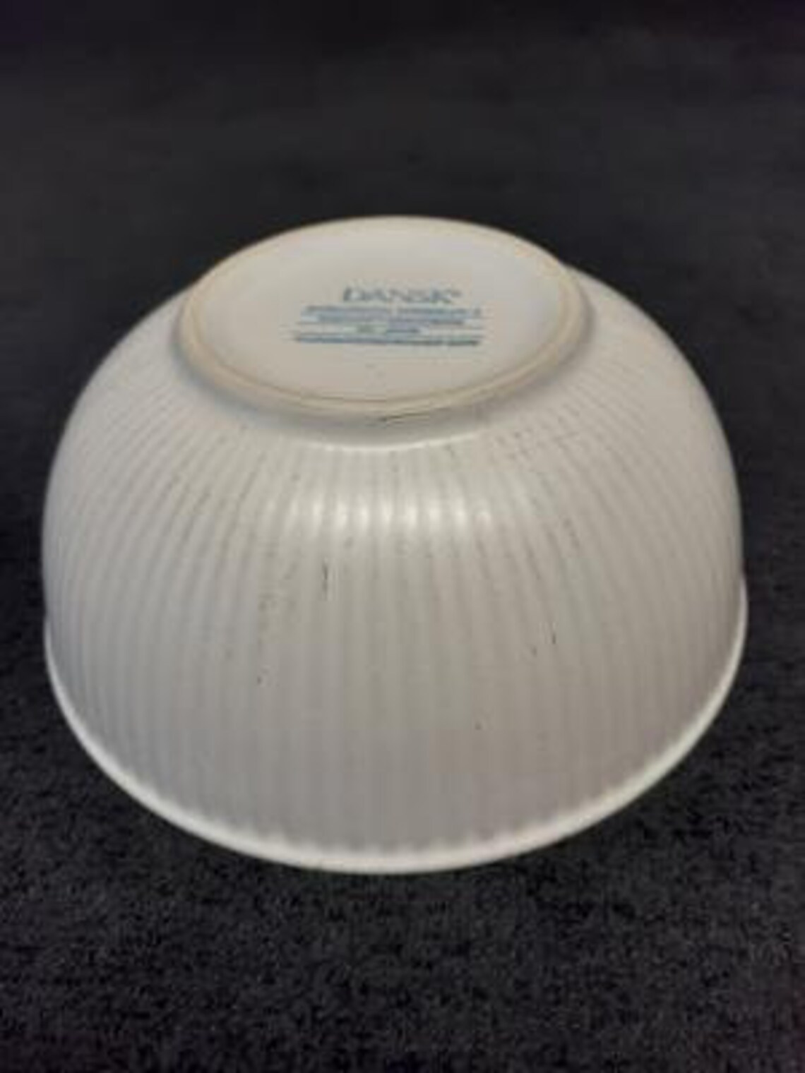 Dansk Rondure Rye Pattern Embossed Cereal Bowl Made in Japan Etsy