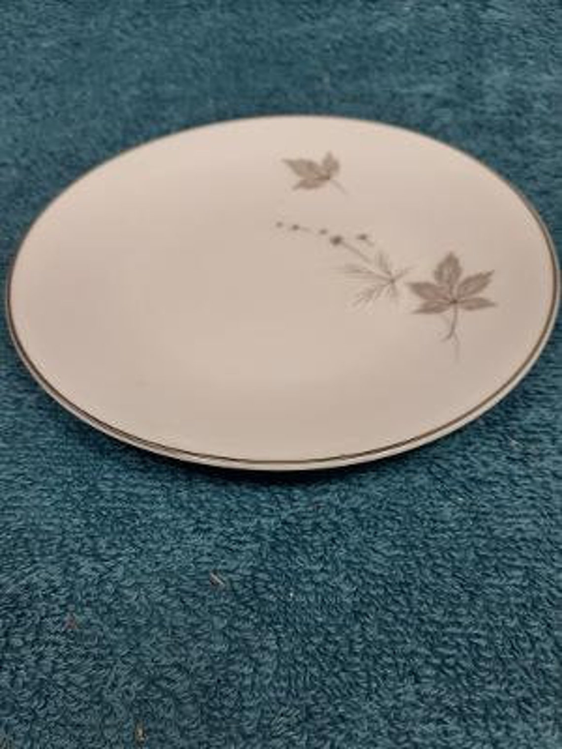 Mikasa Narumi Silver Maple Pattern Bread and Butter Plate Made Etsy