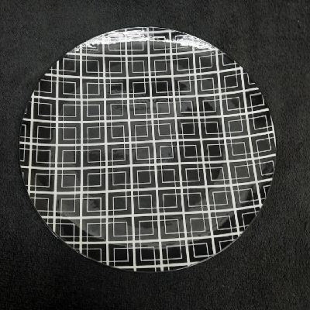 Dover & York Black and White Geometric Pattern Dinnerware Pieces Choice ...