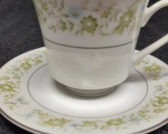 Royal Wentworth Pauline Pattern Coffee Cup and Saucer Set Made in Japan