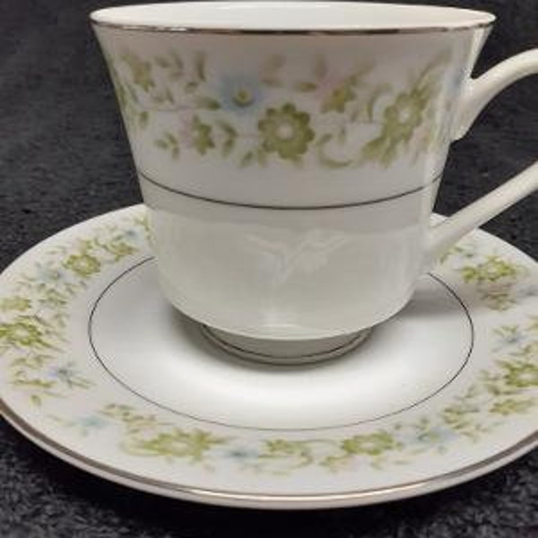 Royal Wentworth Pauline Pattern Coffee Cup and Saucer Set Made in Japan