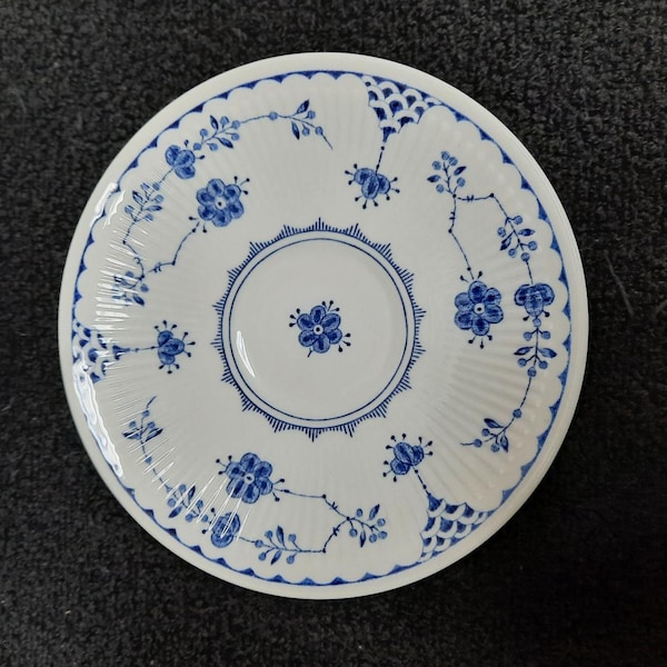 Furnivals Denmark Blue Pattern Dinner Plate Made in England Imperfect