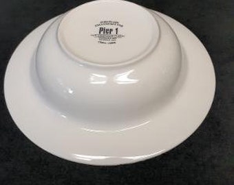Pier one dishes white hotsell