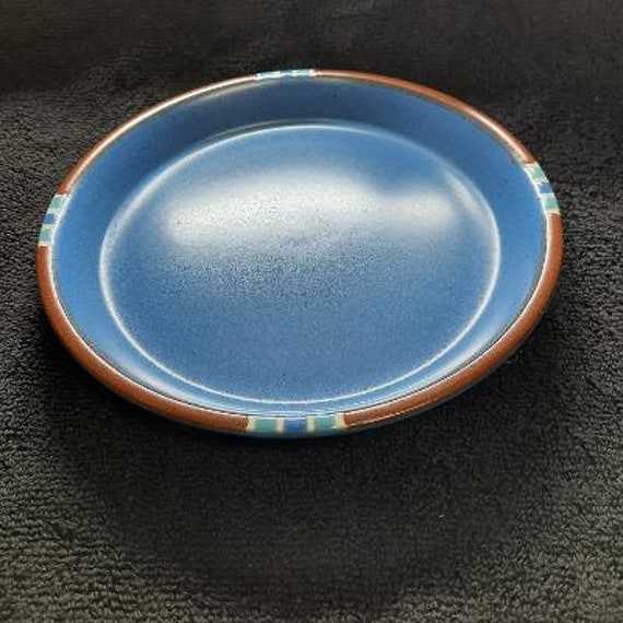 Dansk Mesa Sky Blue Pattern Salad Plate Made in Japan - Etsy