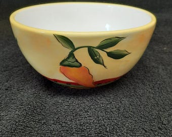 Hausenware HAU32 Chili Pepper Pattern Cereal Bowl Set of Two