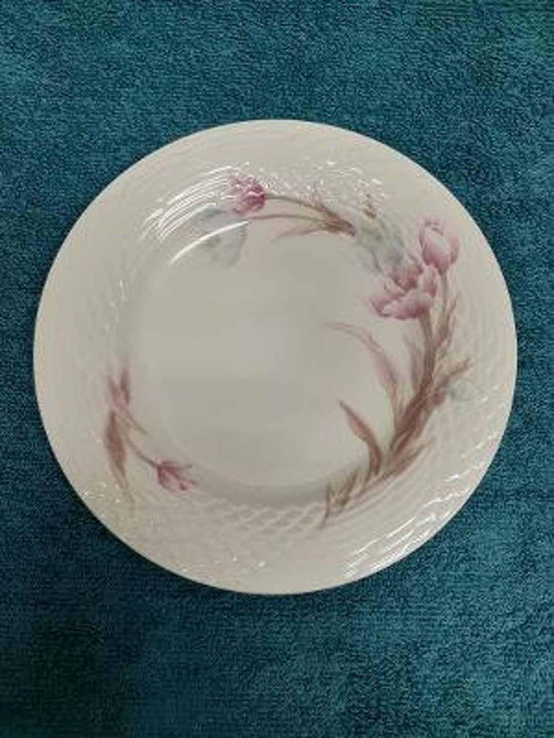 China Pearl Fine China Tiara Pattern Salad Plate Embossed Etsy