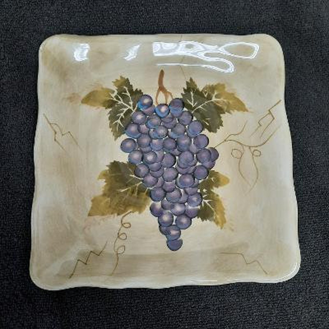 Tabletops Gallery Pattern Square Salad Plate Choice Hand