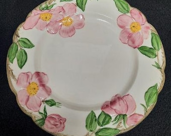Franciscan Dinnerware Desert Rose Pattern Salad Plate Made in USA
