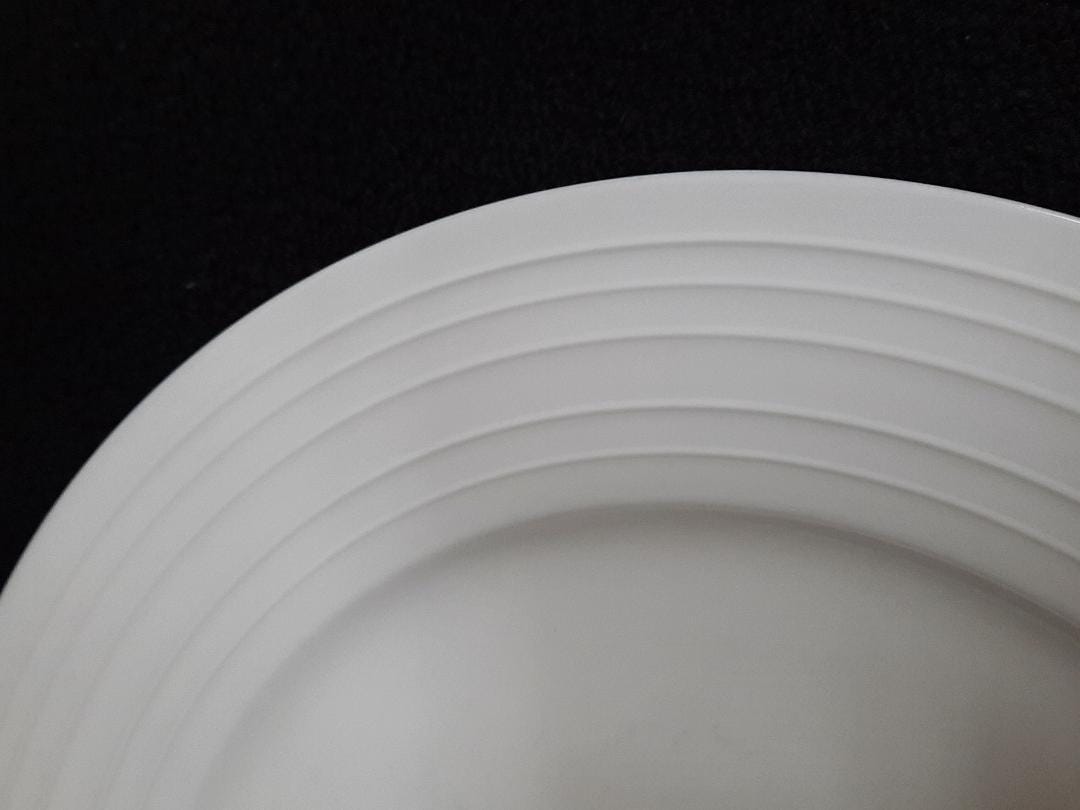 Mikasa Bone China Swirl White Pattern Dinnerware Piece Choice Embossed ...