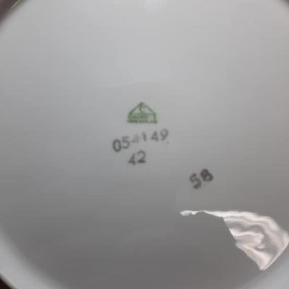 Chodziez Fine China Brenda Pattern Dinner Plate Made in Poland