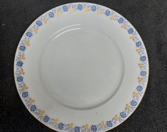 Tettau Koniglich Pr Purple Rose Pattern Dinnerware Pieces Choice Dinner Salad Soup Plate Bowl Serving