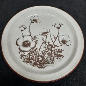 Noritake Stoneware Desert Flowers Pattern Dinnerware Piece Choice Made in Japan