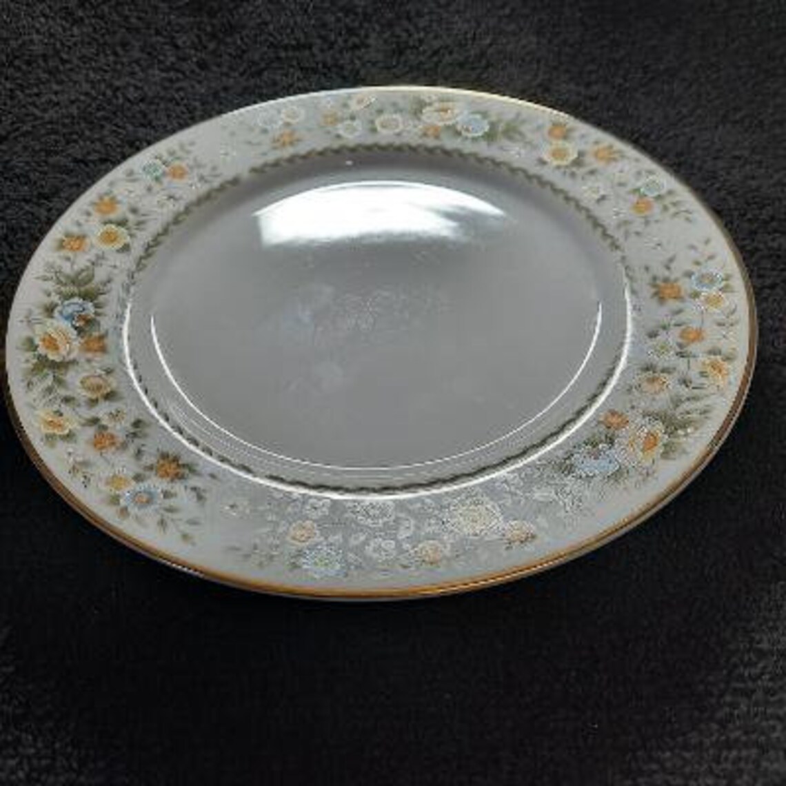 M Fine China Japan Priscilla 5551 Pattern Bread and Butter Pie Etsy