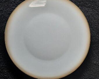 Rosenthal Dawn Pattern Salad Plate Gold Trim Made in Germany