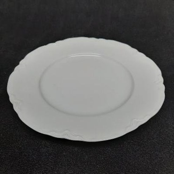 Hutschenreuther Racine White Pattern Large Dinner Plate Made in