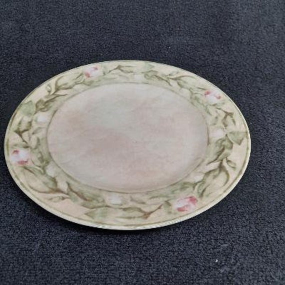 222 Fifth Genuine Stoneware Rose Bouquets Pattern Dinner