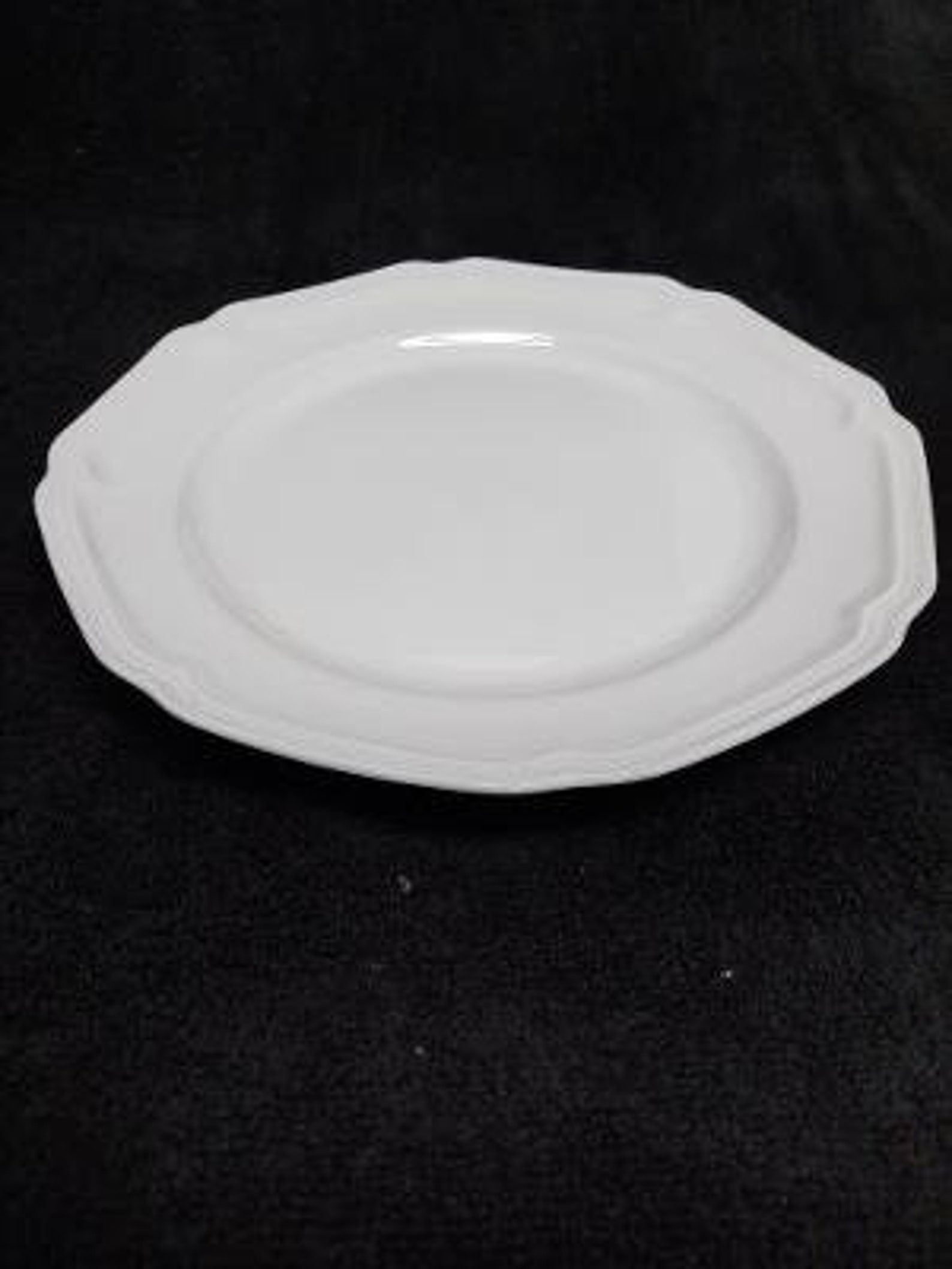 Mikasa Ultima Antique White Pattern Dinner Plate Embossed Etsy