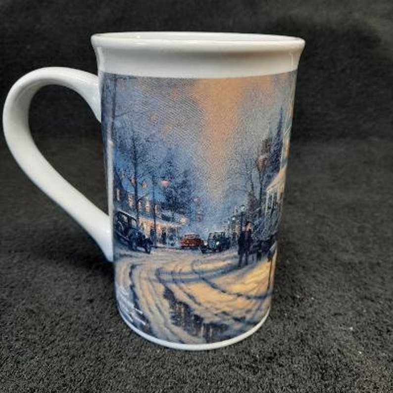 Designpac Gifts Thomas Kinkade Pattern Coffee Latte Mug Choice Etsy