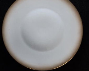 Rosenthal Dawn Pattern Dinner Plate Gold Trim Made in Germany