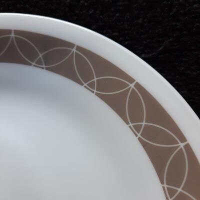 Corning Corelle Sand Sketch Pattern Bread and Butter Plate Made in USA ...
