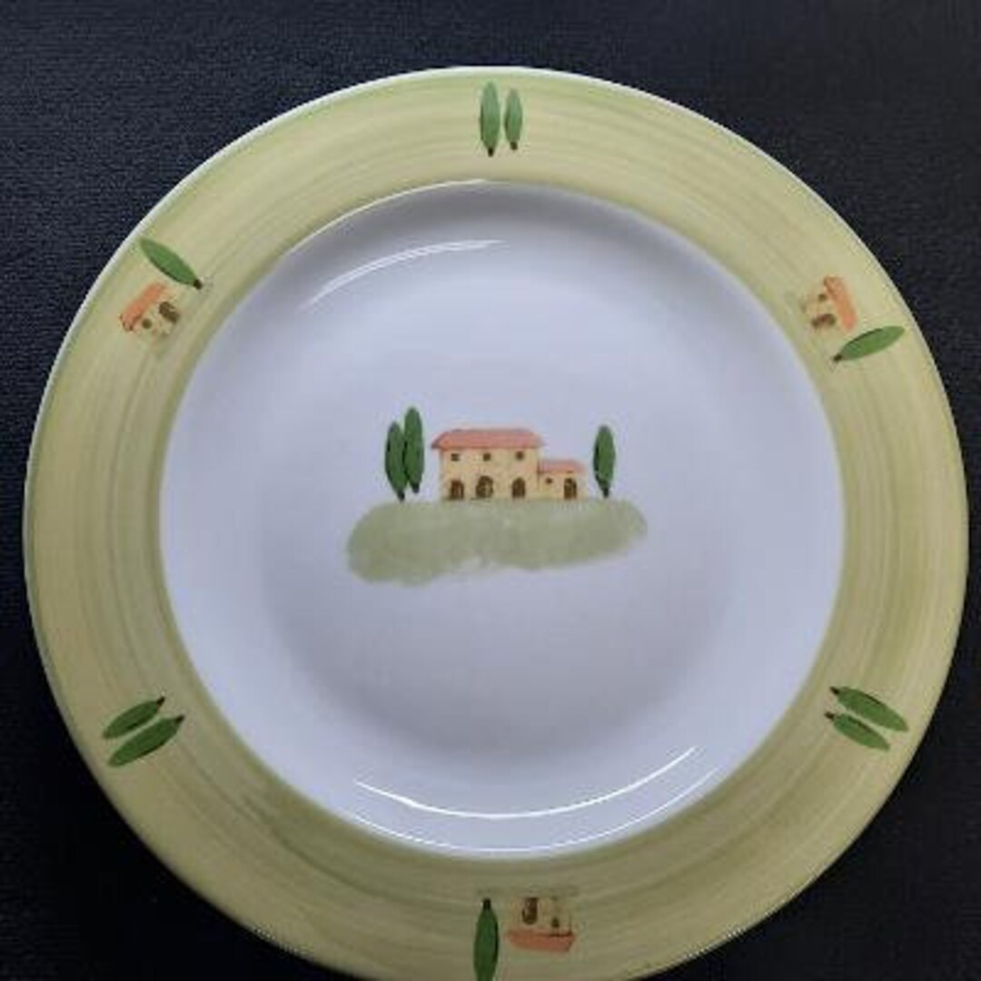 Farberware China Spanish Grove Pattern Dinner Plate Etsy