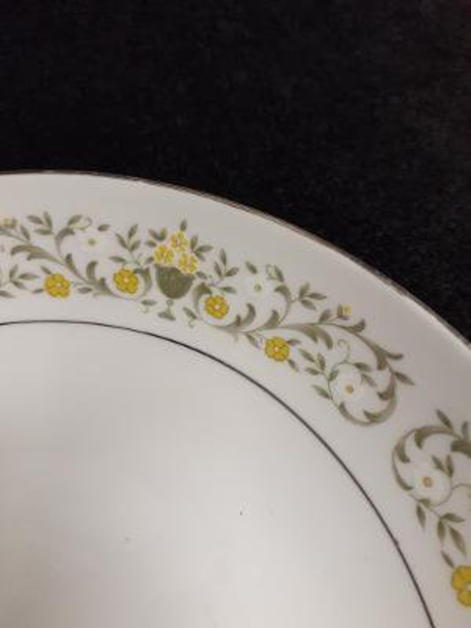 Fine China of Japan Florentine Pattern Round Vegetable Serving Etsy