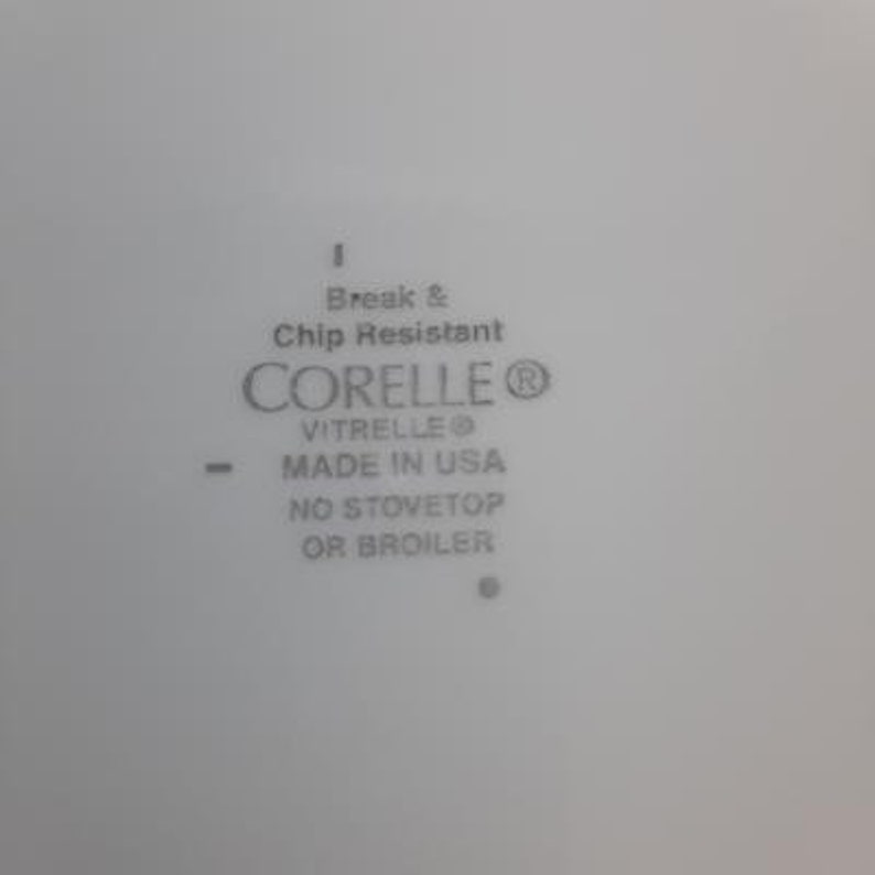 Corning Corelle Sand Sketch Pattern Bread and Butter Plate Made in USA ...