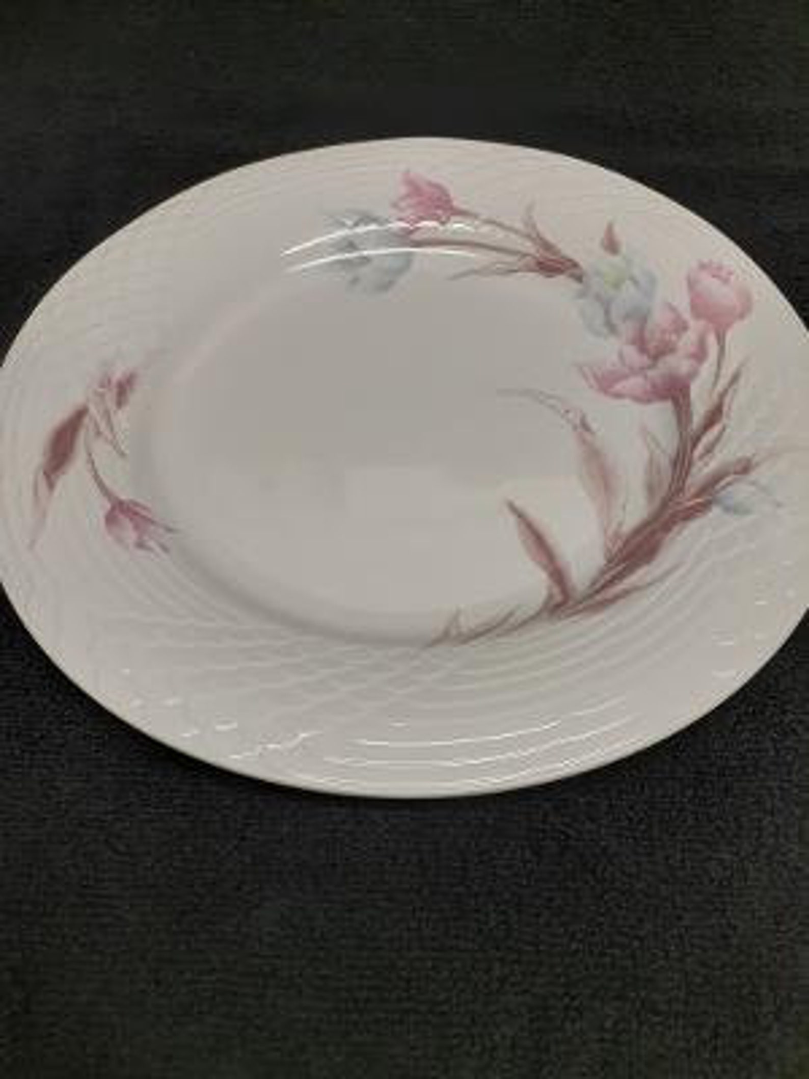 China Pearl Fine China Tiara Pattern Dinner Plate Embossed Etsy
