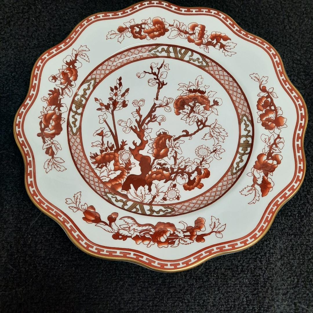 Coalport Bone China Indian Tree Coral Pattern Dinner Plate Made in